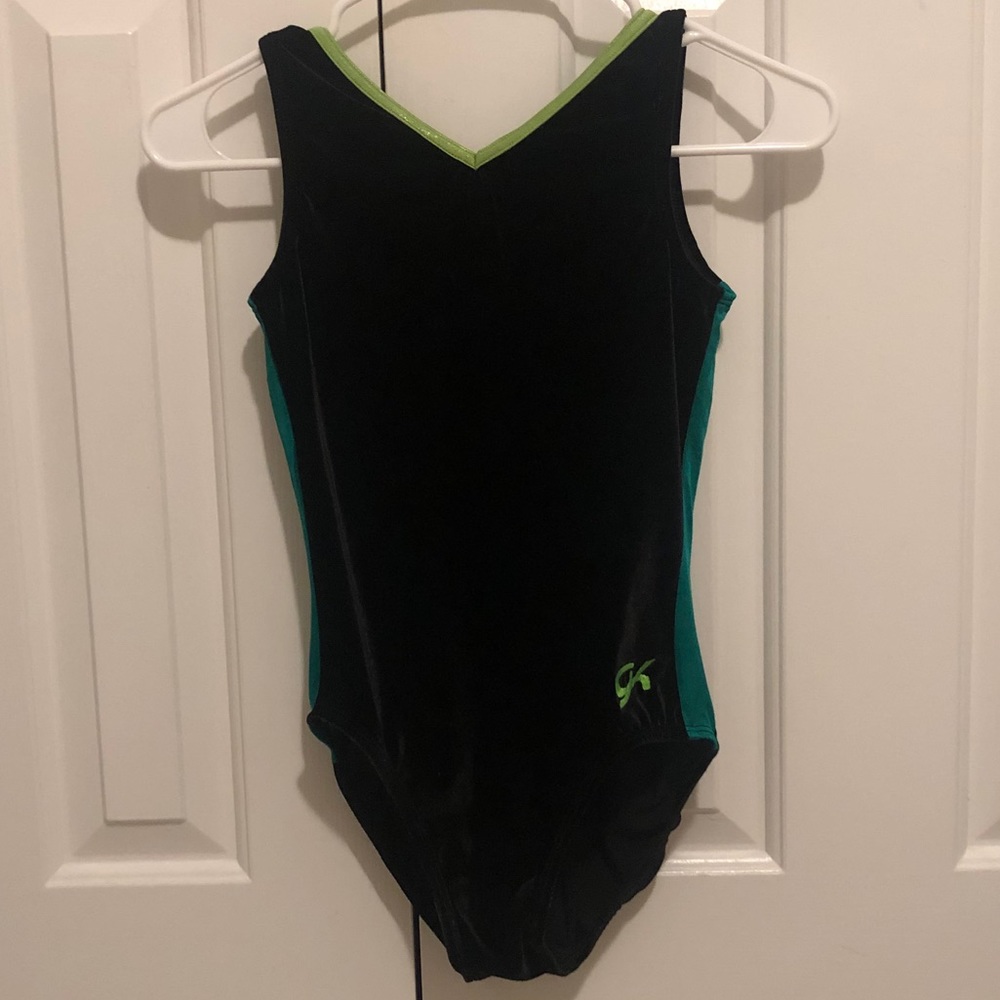 GK Elite Velvet Gymnastics Leotard
